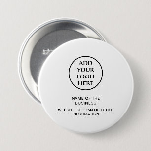 Professional Business Company Corporate Your Logo 7.5 Cm Round Badge