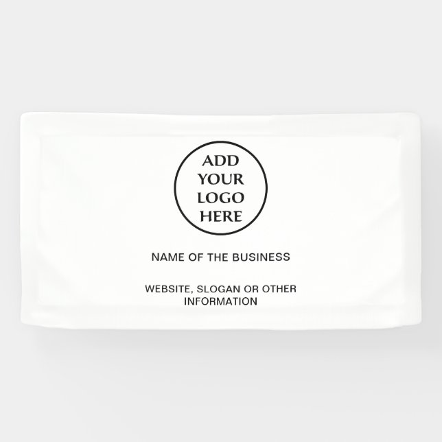 Professional Business Company Corporate Your Logo Banner (Horizontal)