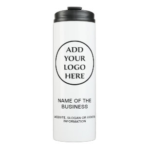 Professional Business Company Corporate Your Logo Thermal Tumbler