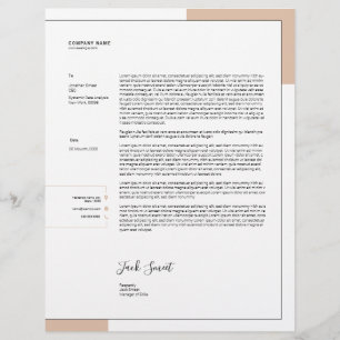 Professional Business Letterhead