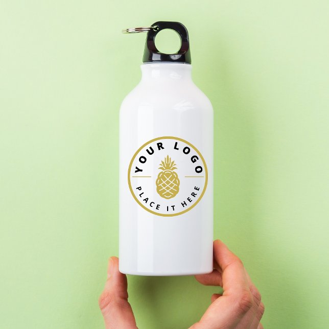 Professional Business Logo Branded Water Bottle (Creator Uploaded)
