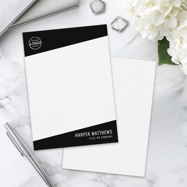 Professional Business Logo Card (Professional Business Logo Note Card )