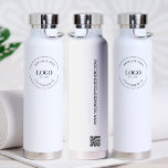 Professional Business logo Custom QR code website  Water Bottle<br><div class="desc">Make a bold statement with our Professional Business logo Custom QR code website Water Bottle. This sleek and stylish water bottle provides the perfect canvas to showcase your business logo and enhance your brand visibility. By placing your business logo on this water bottle, you not only create a professional and...</div>