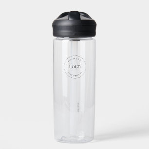Professional Business logo Custom QR code website Water Bottle