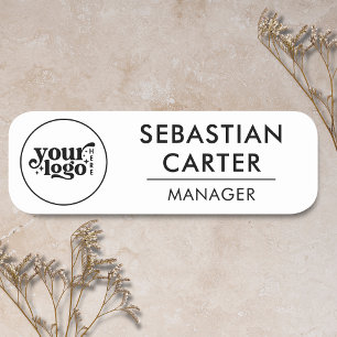 Professional Business Logo – Magnetic Staff Name Tag