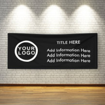 Professional Business Logo Modern Black White