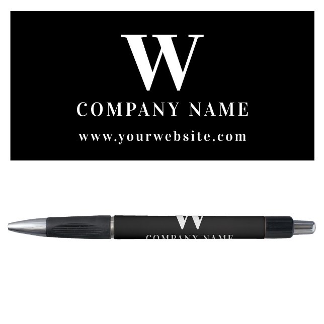 Professional Business Logo Monogram Name Website (Professional Business Logo Monogram Name Website Pen)