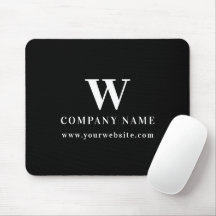 Professional Business Logo Monogram Name Website
