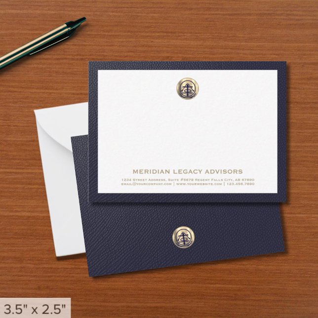 Professional Business Logo Note Card (Creator Uploaded)