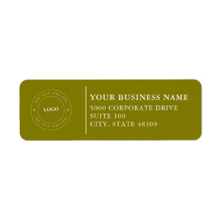  Professional Business Logo  Return Address Label