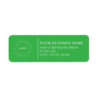  Professional Business Logo  Return Address Label