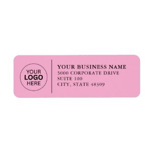 Professional Business Logo Return Address Labels