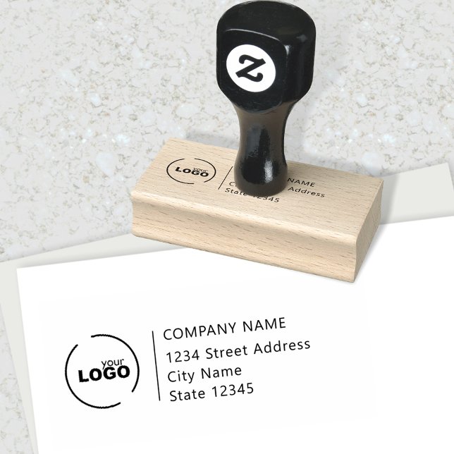 Professional Business Logo Rubber Stamp (Creator Uploaded)