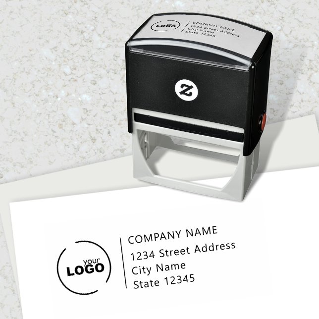 Professional Business Logo Self-inking Stamp (Creator Uploaded)