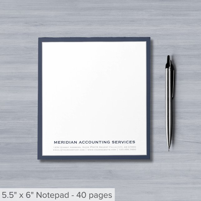 Professional Business Notepad (Creator Uploaded)