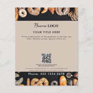 Professional Business Promotional 2 Photo Beige Flyer