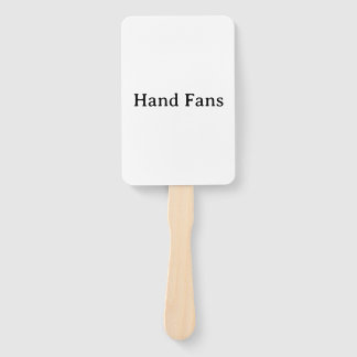 Professional Business Self-Assembly Program Hand Fan