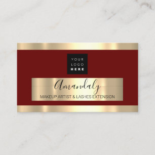 Professional Business Services Gold Logo Card