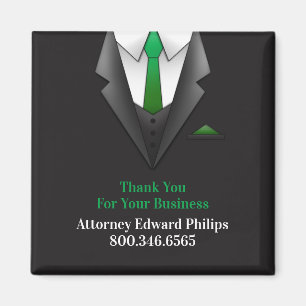 Professional Businessman Suit Magnet Template
