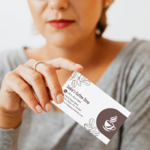 Professional Cafe Coffee Barista Modern Custom