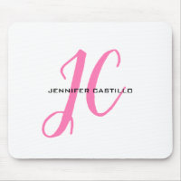 Professional Calligraphy Script Monogram Girly