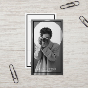 Professional Camera Lens Viewfinder Photography Business Card