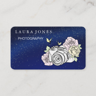 Professional Camera Lens Viewfinder Photography Business Card