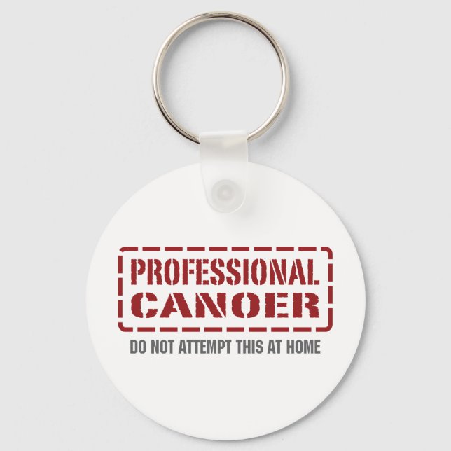 Professional Canoer Key Ring (Front)