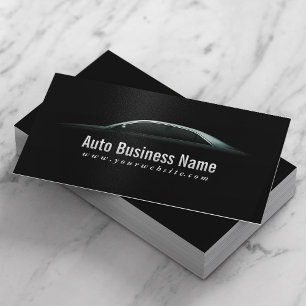 Professional Car Repair Auto Detailing Business Card