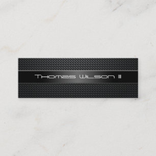 Professional Carbon Fibre Slim Business Cards