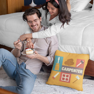 Professional Carpenter Iconic Designed Cushion