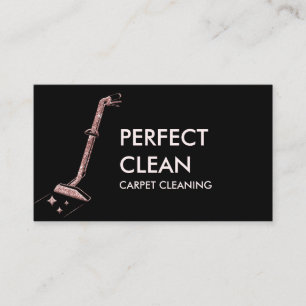 Professional Carpet Cleaning and Floor Cleaning B Business Card