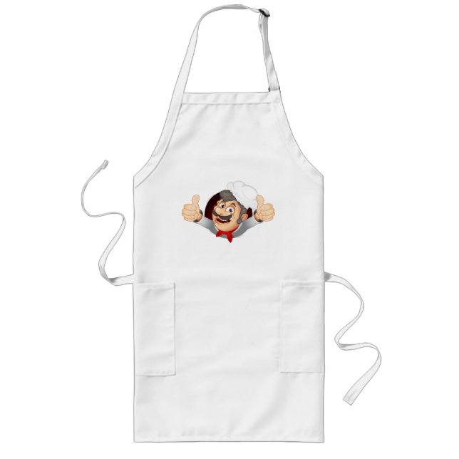 Professional Cartoon Chef Cooking Apron (Front)