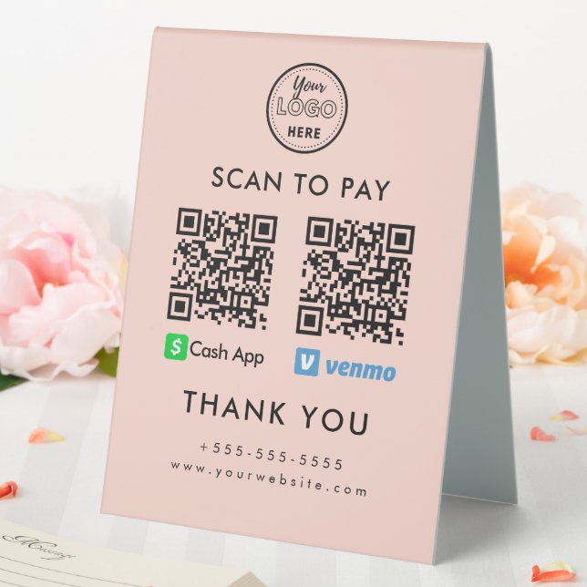 Professional Cash App Venmo QR Code Scan to Pay (In SItu (Wedding))