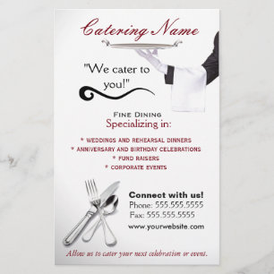Professional Catering Flyers