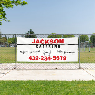 Professional Catering Service Banner