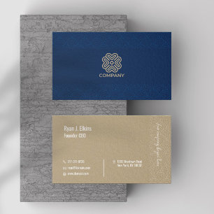 Professional CEO & Founder Business Card