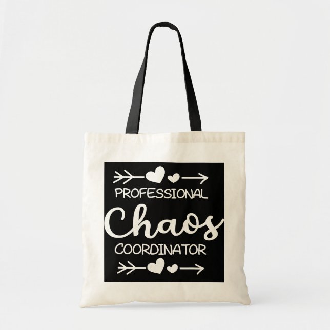 Professional Chaos Coordinator Kindergarten Tote Bag (Front)