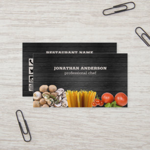 Professional Chef Business Card