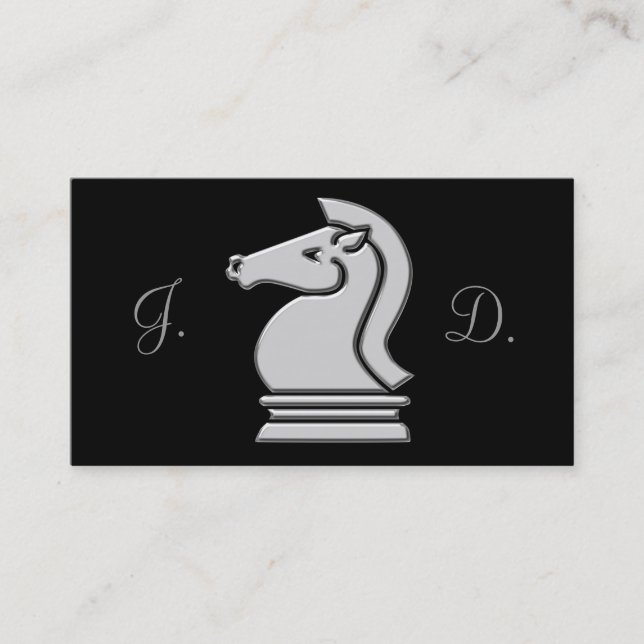 Professional Chess Champion Business Cards (Front)
