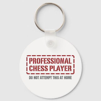 Professional Chess Player Key Ring