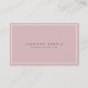 Professional Chic Elegant Modern Luxury Silk Business Card