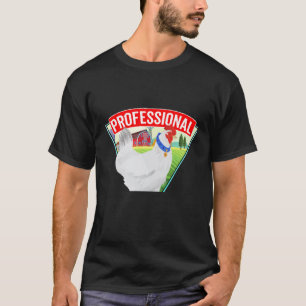 Professional Chicken Walker Egg Farmer Walks Chic T-Shirt