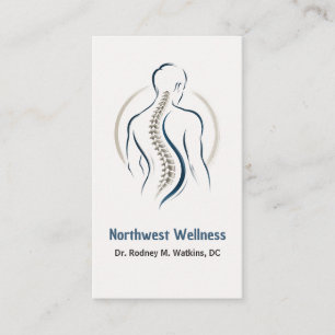 Professional Chiropractic Health Centre Business Card
