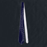 Professional Chiropractor Elegant Navy Blue Tie<br><div class="desc">Professional Chiropractor Navy Blue Tie.</div>