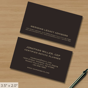 Professional Classic Business Card