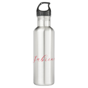 Professional classical handwriting name custom 710 ml water bottle