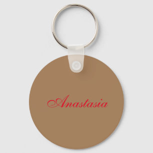 Professional classical handwriting name custom key ring