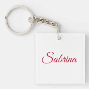 Professional classical handwriting name custom key ring