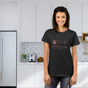Professional Cleaning House Residential Commercial T-Shirt